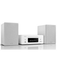 Sistema hi-fi compatto  Denon Ceol N12 e diffusori Denon SC-N10  Bianco