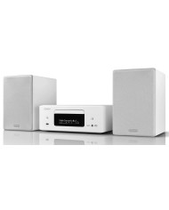 Sistema hi-fi compatto  Denon Ceol N12 e diffusori Denon SC-N10  Bianco