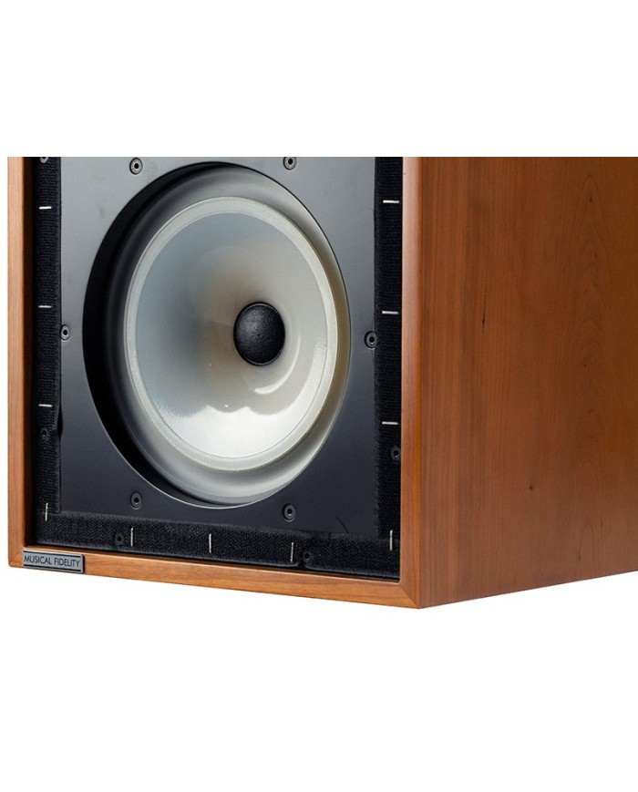 Diffusore bookshelf 2 vie bass reflex  Musical Fidelity LS5/9  Ciliegio