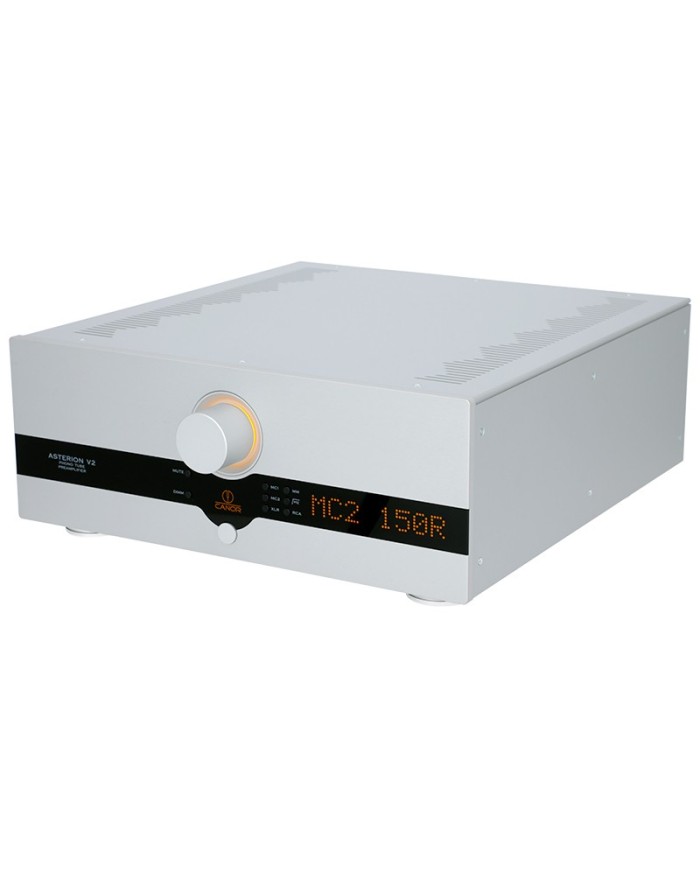 Stadio Phono MM/MC a valvole bilanciato  Canor Asterion V2  Silver
