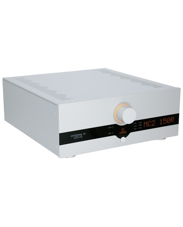 Stadio Phono MM/MC a valvole bilanciato  Canor Asterion V2  Silver