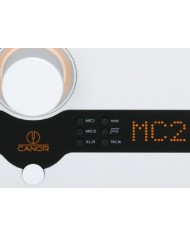 Stadio Phono MM/MC a valvole bilanciato  Canor Asterion V2  Silver