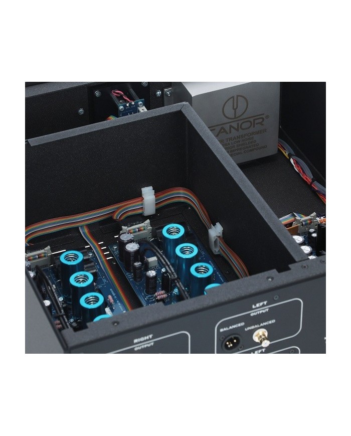 Stadio Phono MM/MC a valvole bilanciato  Canor Asterion V2  Silver