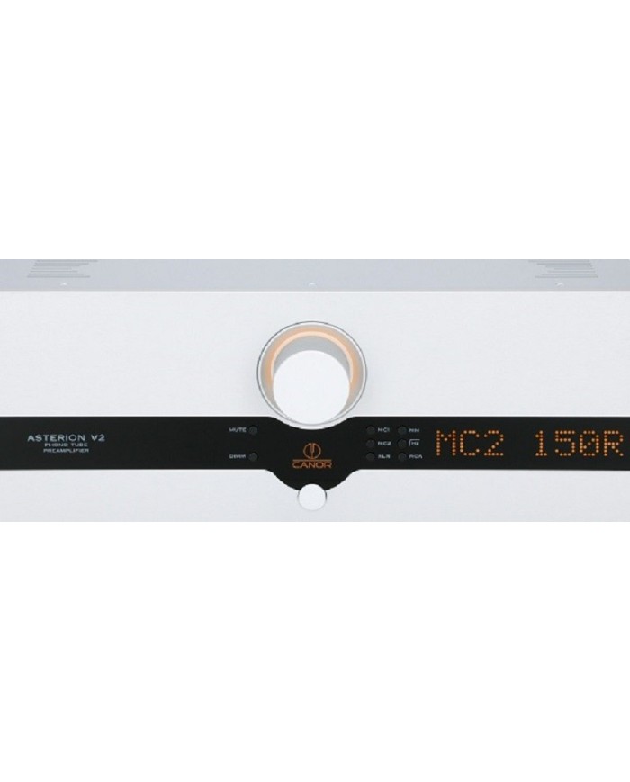 Stadio Phono MM/MC a valvole bilanciato  Canor Asterion V2  Silver