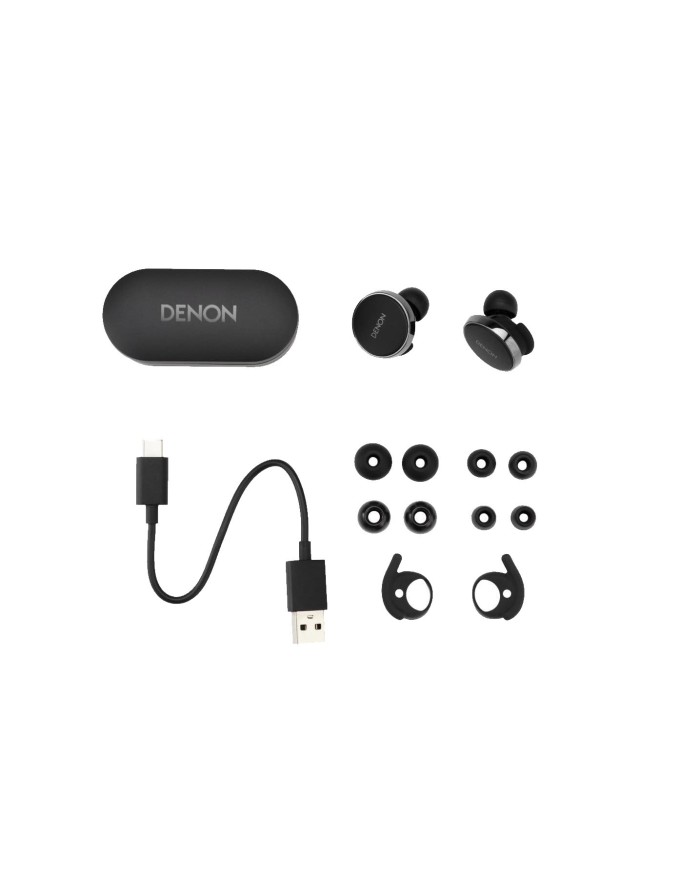 Auricolari wireless tecnologia Masimo  Denon PerL Pro -AHC15PL  Nero