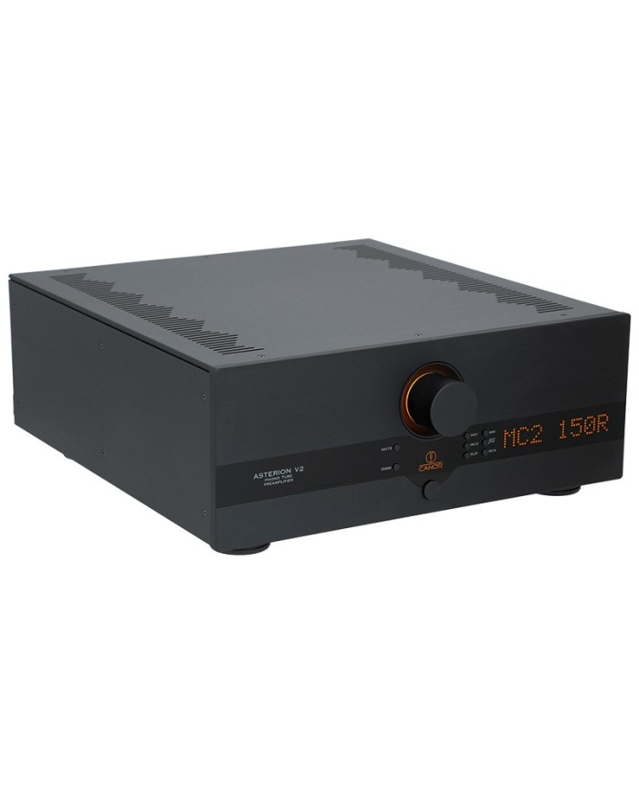 Stadio Phono MM/MC a valvole bilanciato  Canor Asterion V2  Black