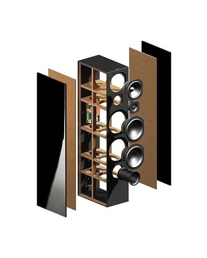 Altoparlante da pavimento a 2.5 vie  Indiana Line Diva 5  Bianco