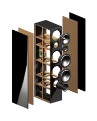 Altoparlante da pavimento a 2.5 vie  Indiana Line Diva 5  Bianco