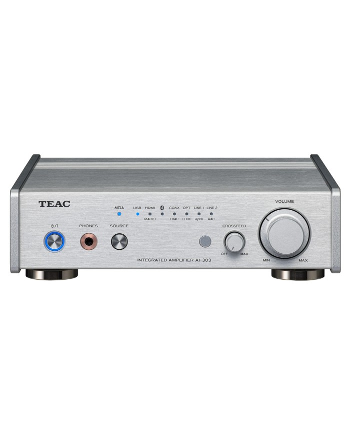 Amplificatore integrato Ncore compatto  Teac AI-303 USB DAC  Silver