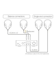Pre  amplificatore per cuffie e DAC  Teac UD-505-X USB DAC  Silver