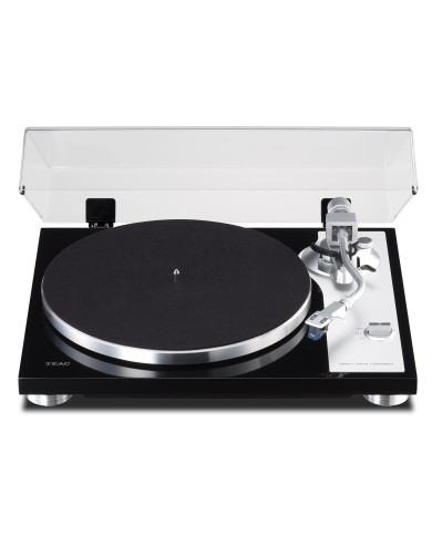 Giradischi a trazione diretta con Phono EQ  TEAC TN-4D  Nero Pianoforte