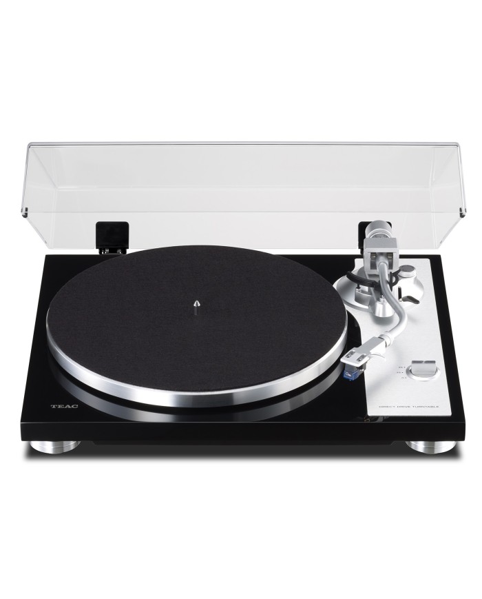 Giradischi a trazione diretta con Phono EQ  TEAC TN-4D  Nero Pianoforte