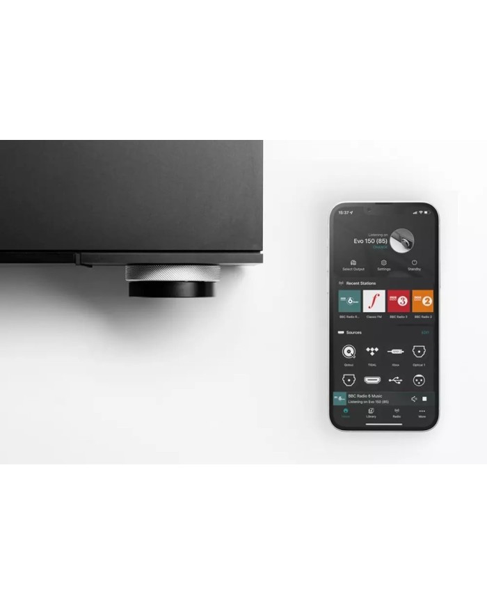 Lettore di rete WiFi e BT con DAC ESS Cambridge Audio MXN10 Lunar Grey