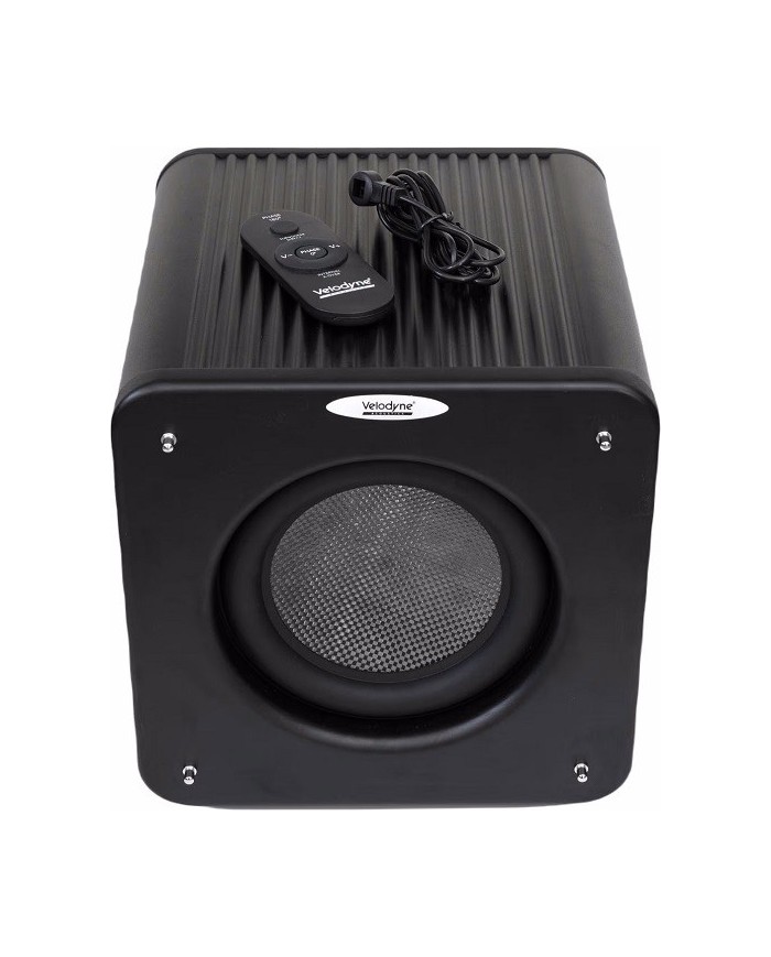 Subwoofer compatto cono attivo e passivi  Velodyne MICROVEE X  Nero