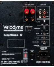 Subwoofer attivo pi� radiatori passivi  Velodyne DEEP WAVES DW-12  Nero