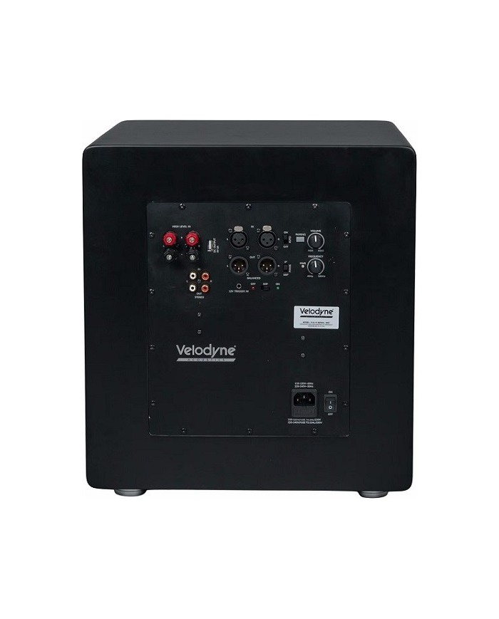 Subwoofer attivo ad emissione frontale  Velodyne VI-Q10  Nero Opaco