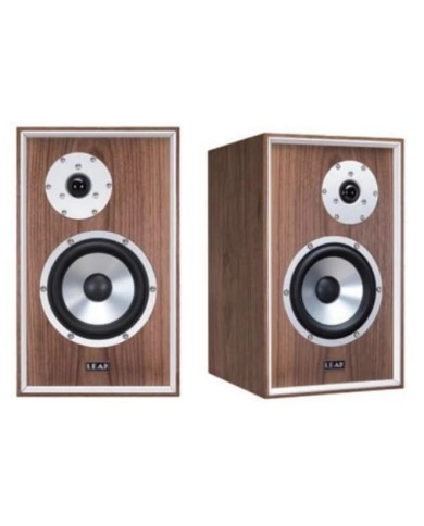 Coppia diffusori da stand 2 vie bass reflex  Leak Sandwich 150  Noce