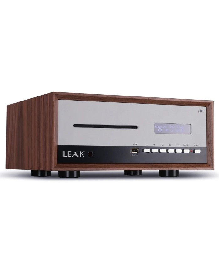Meccanica di solo trasporto CD con ingresso USB  Leak CDT Wood  Noce