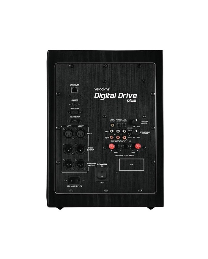 "Subwoofer con cono da 18""  Velodyne DIGITAL DRIVE PLUS DDP18  Nero"