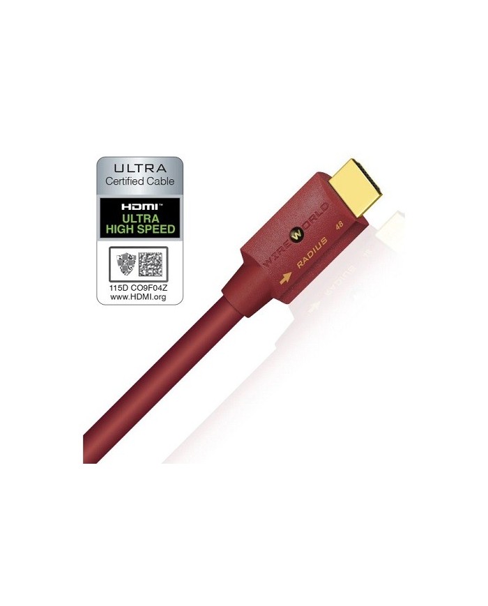 Cavo HDMI 2.1 8K/10K 48 Gbps COMPOSILEX 3  Wireworld RADIUS 48 HDMI