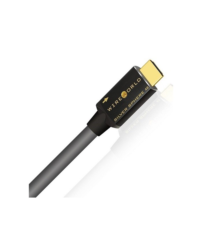 Cavo HDMI 2.1  8K  HDR  Rame OFC  eARC  Wireworld SILVER SPHERE 48 HDMI