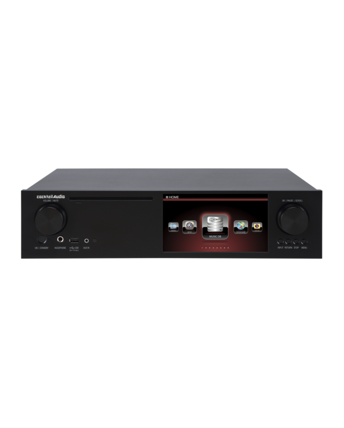 COCKTAIL AUDIO X35 NERO MUSIC SERVER ALL-IN-ONE CON SUPPORTO NATIVO DSD