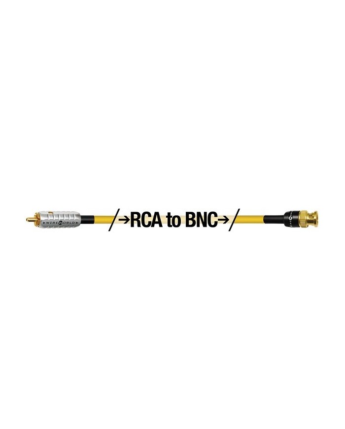 Cavo Coassiale con terminazione RCA-BNC  Wireworld CHROMA 8 Coax 75 Ohm