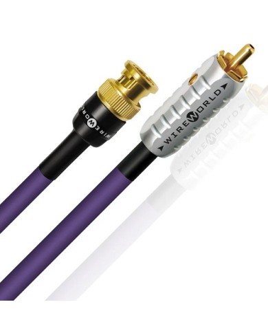 Cavo Coassiale 75 ohm connettori RCA-BNC  Wireworld ULTRAVIOLET 8