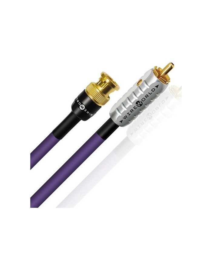 Cavo Coassiale 75 ohm connettori RCA-BNC  Wireworld ULTRAVIOLET 8