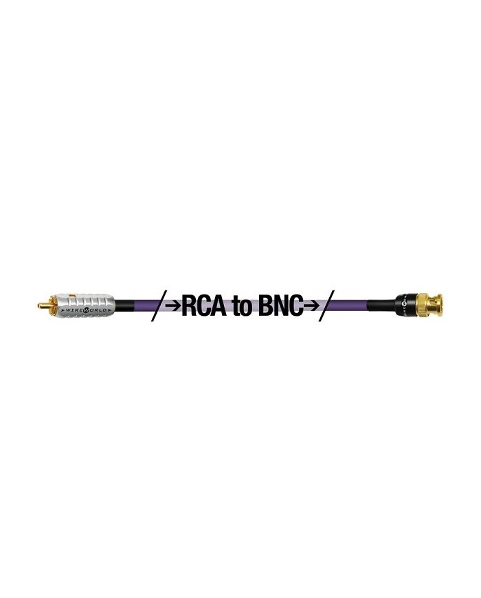 Cavo Coassiale 75 ohm connettori RCA-BNC  Wireworld ULTRAVIOLET 8