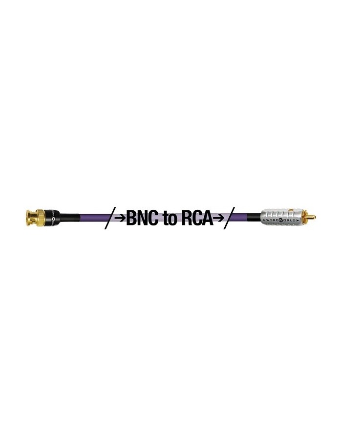 Cavo Coax 75 ohm connettori RCA-BNC Wireworld Ultraviolet 10