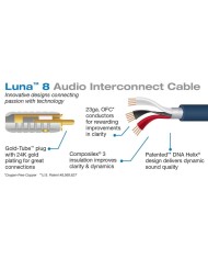 Cavo di segnale audio analogico stereo RCA-RCA  Wireworld LUNA 8