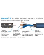 Cavo di segnale analogico  Wireworld OASIS 8  XLR Femmina -XLR Maschio