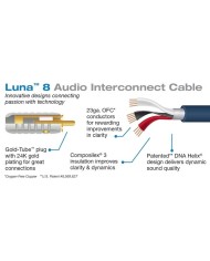 Cavo di segnale analogico mono per subwoofer RCA-RCA  Wireworld LUNA 8