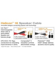 Cavo diffusori terminato banana o forcella  Wireworld HELICON 16 OFC
