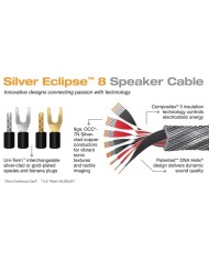 Cavo diffusori terminato banana o forcella  Wireworld SILVER ECLIPSE 8