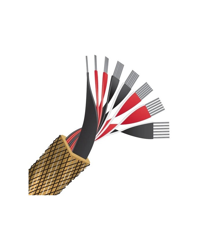 Cavo per diffusori banana o forcella  Wireworld GOLD ECLIPSE 8 BIWIRE