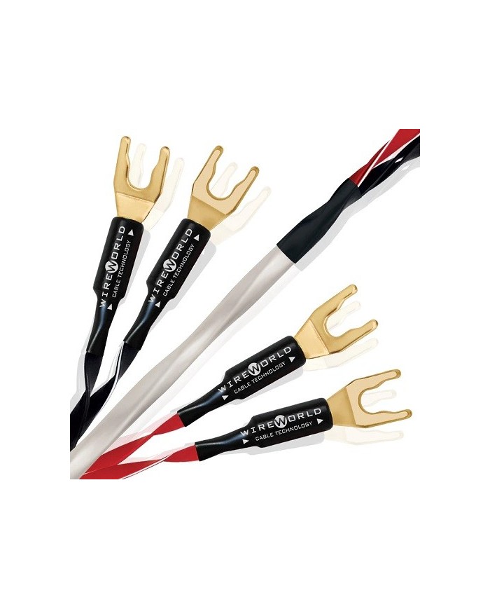 Cavo per diffusori terminato banana o forcella  Wireworld LUNA 8 BIWIRE