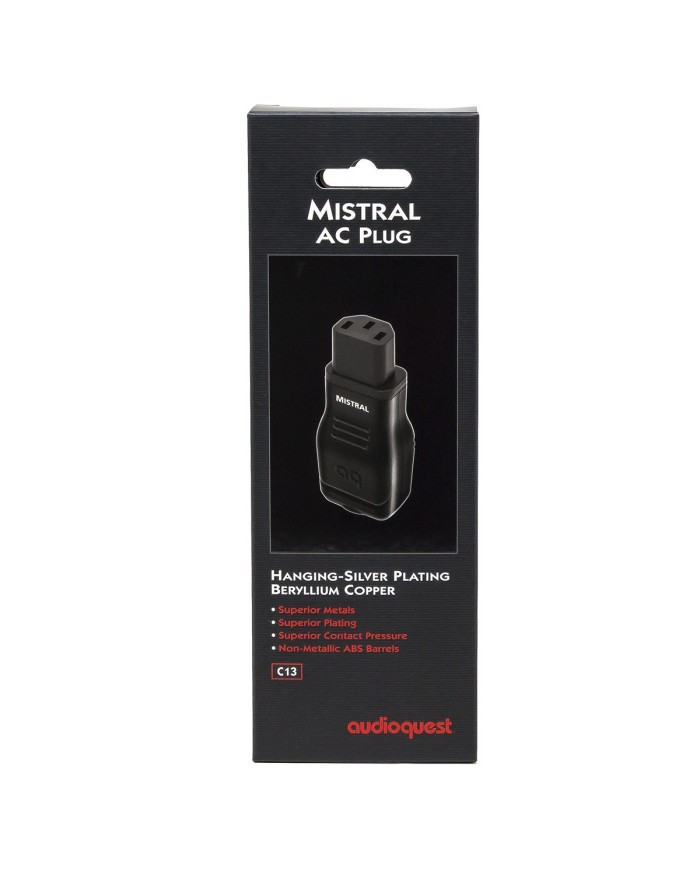 Presa IEC 15 Ampere  Audioquest Mistral IEC C13 Compact