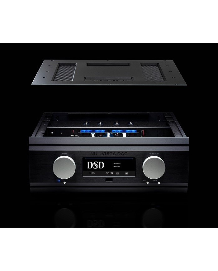 DAC Nuvistor ESS9038 Sabre MQA Musical fidelity Nu Vista DAC Black