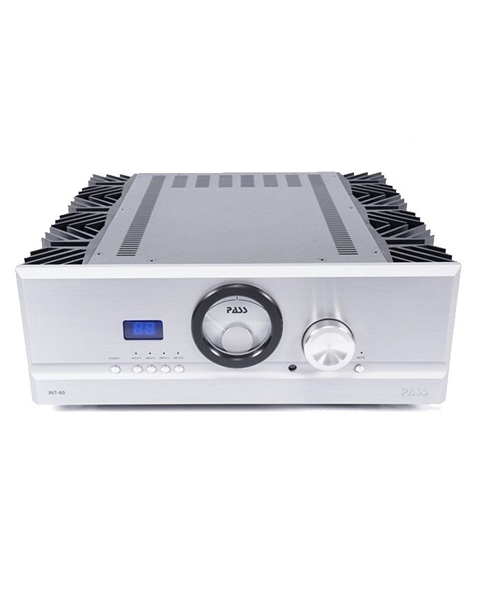 Amplificatore Integrato stereo primi 30W in classe A PASS INT 60 Silver