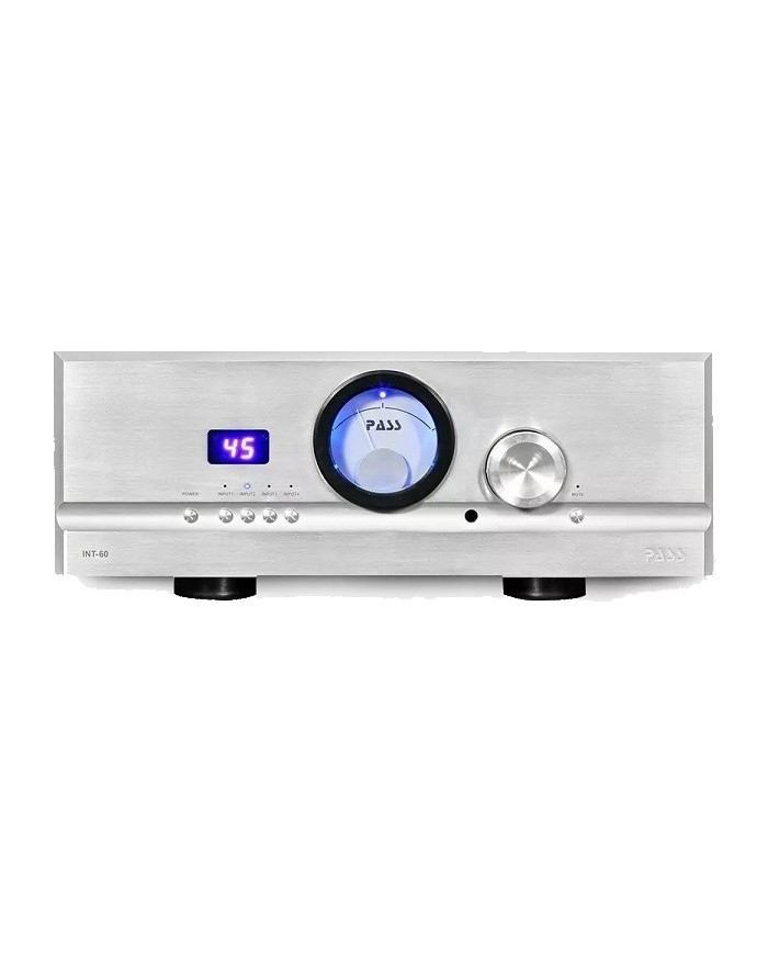 Amplificatore Integrato stereo primi 30W in classe A PASS INT 60 Silver