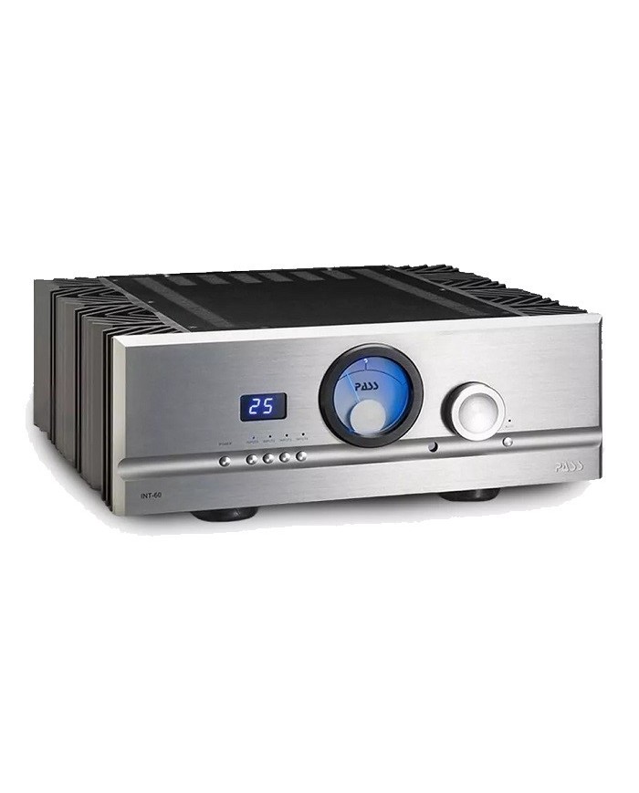 Amplificatore Integrato stereo primi 30W in classe A PASS INT 60 Silver