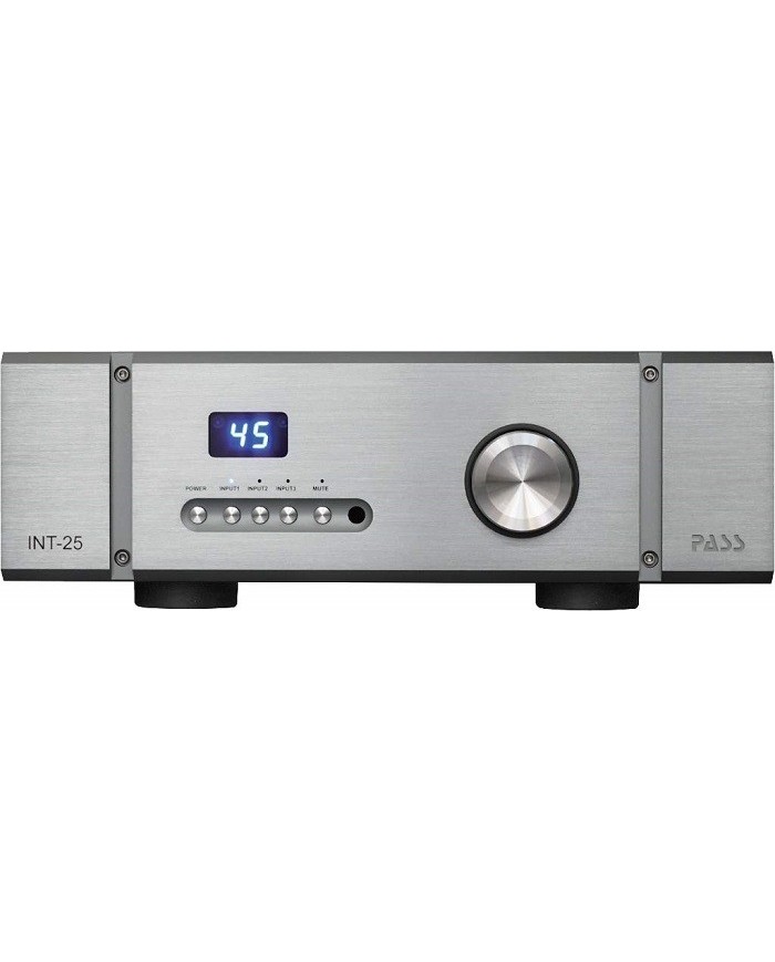 Amplificatore Integrato stereo 25 watt in classe A Pass INT 25 Silver