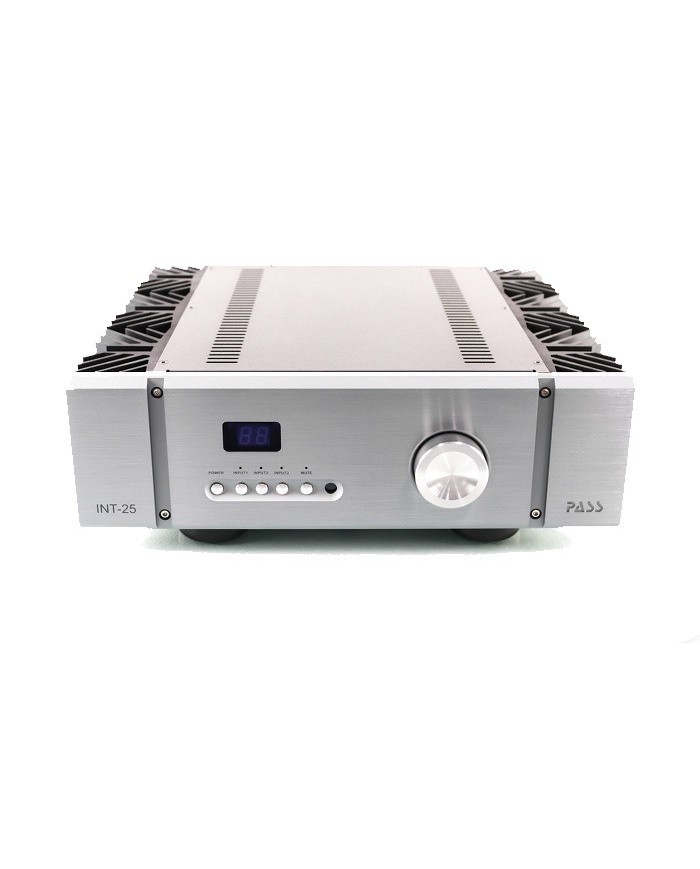 Amplificatore Integrato stereo 25 watt in classe A Pass INT 25 Silver