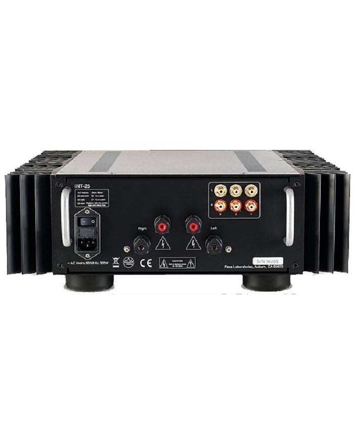 Amplificatore Integrato stereo 25 watt in classe A Pass INT 25 Silver