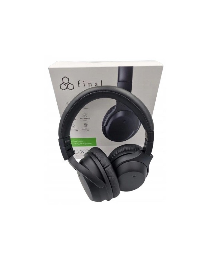Cuffia wireless con cancellazione del rumore Final Audio UX2000 Black