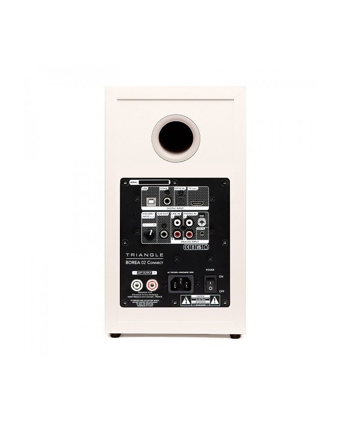 Diffusori attivi Bluetooth con USB e HDMI ARC Triangle BOREA BR02 Cream