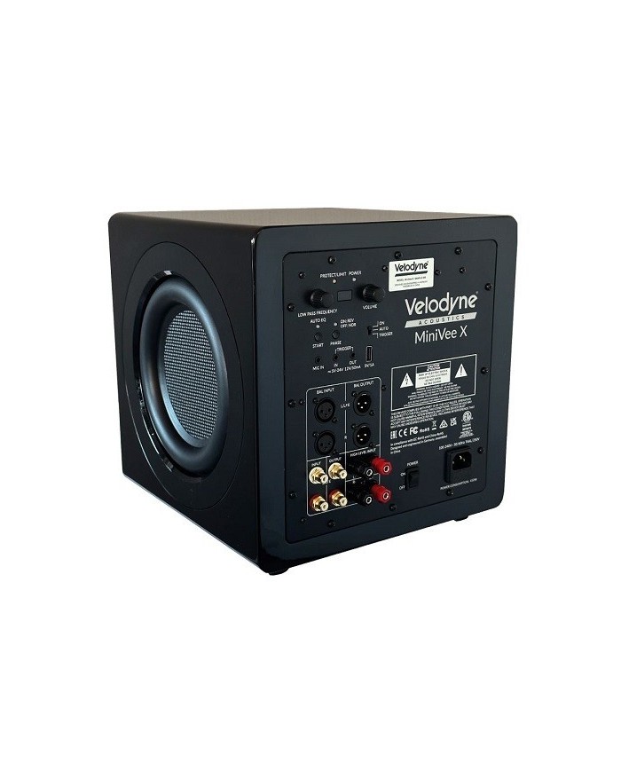 Subwoofer con woofer attivo e passivo da 20 cm Velodyne MiniVee X
