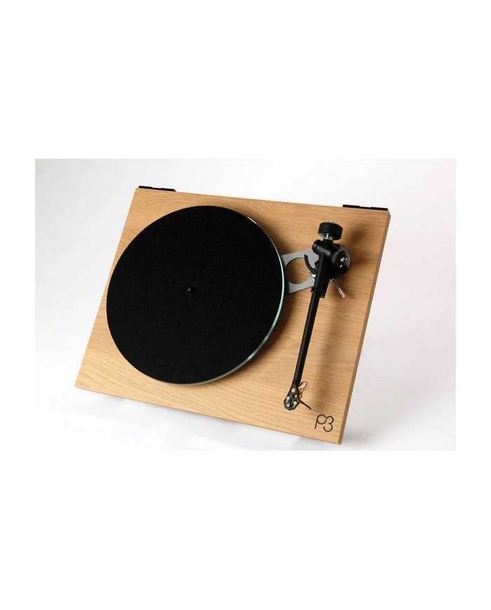 Giradischi con trazione a cinghia e motore 24v Rega Planar 3 Light Oak